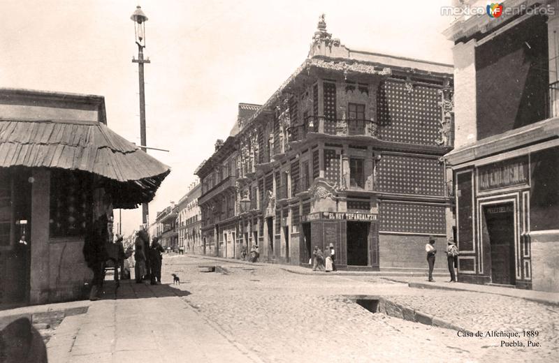 Puebla, Casa de Alfeñique, 1889