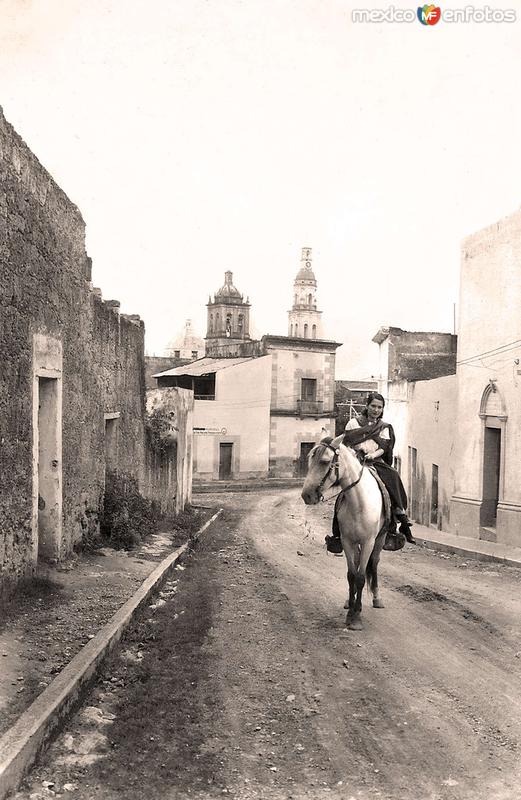 Villa de Santiago, calle típica