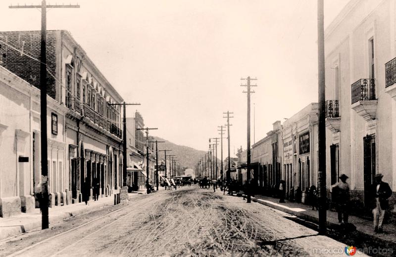 Hermosillo, Calle Serdán, 1920