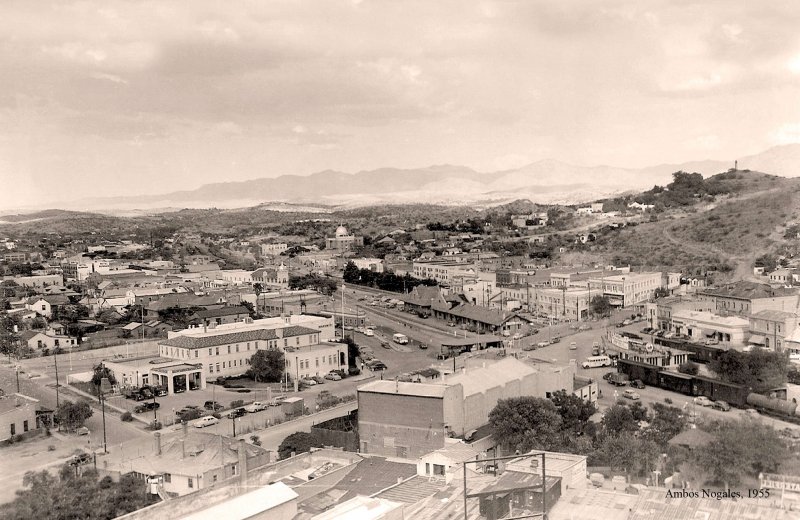 Nogales, ambos Nogales, 1955