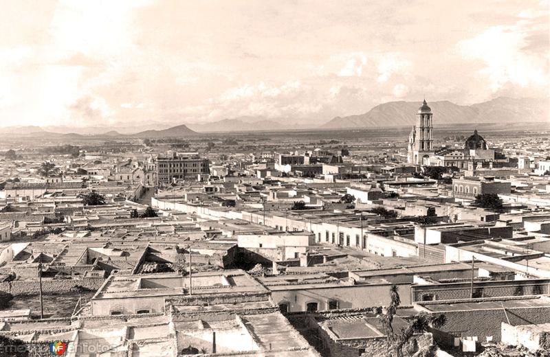 Saltillo, vista panorámica, 1930