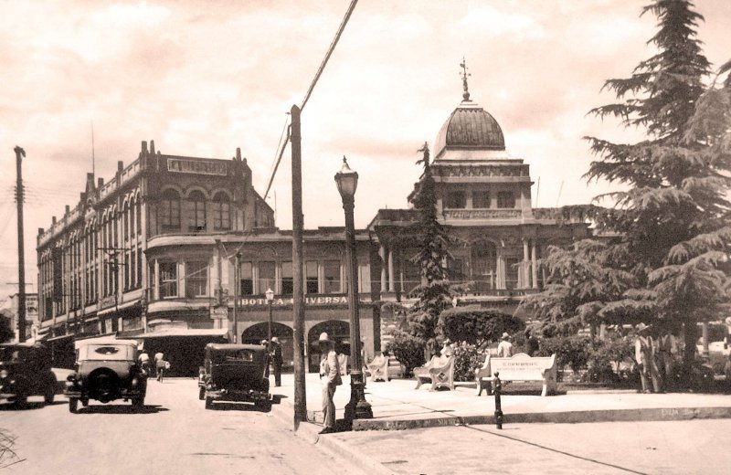 Saltillo, Plaza Manuel Acuña, 1940