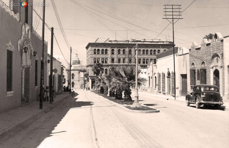 Saltillo, Calle Morelos, 1952