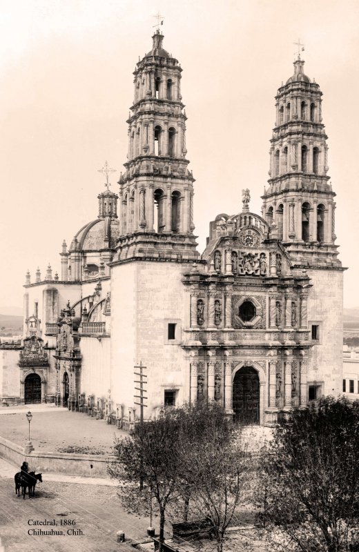 Chihuahua, Catedral, 1886