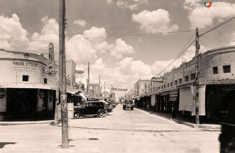 Reynosa, Calle Hidalgo, 1947