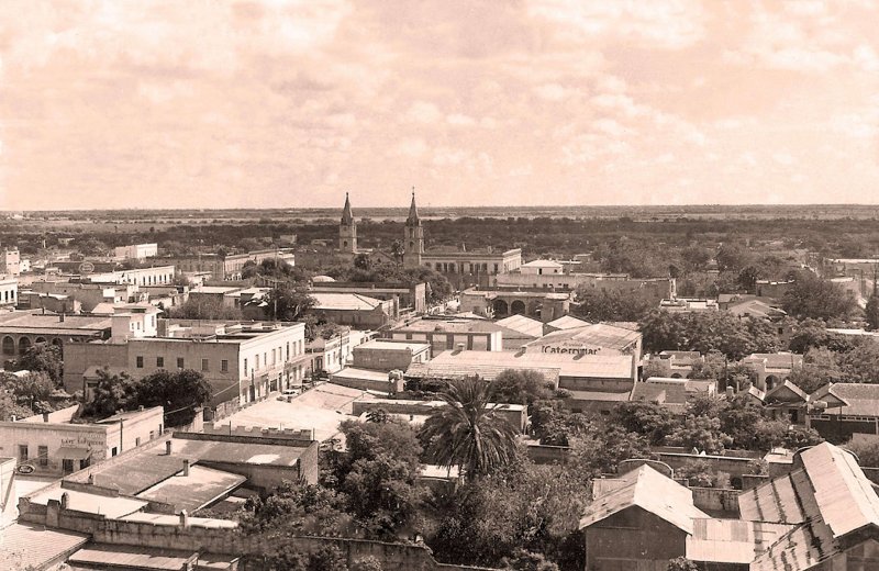 Matamoros, vista panorámica, 1959