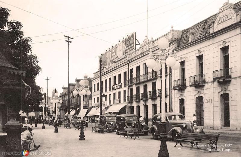 Tampico, edificio de Correos y Telégrafos, 1937