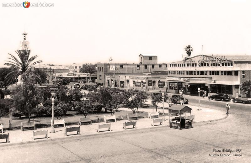 Nuevo Laredo, Plaza Hidalgo, 1951