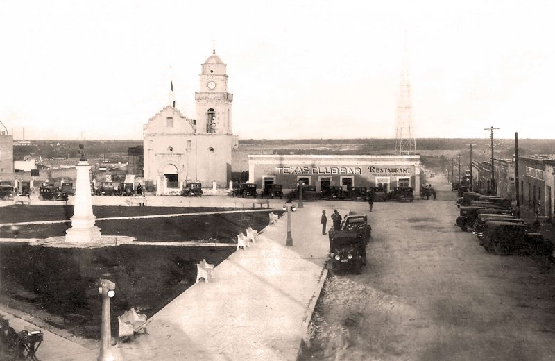 Reynosa, Plaza Principal, 1930