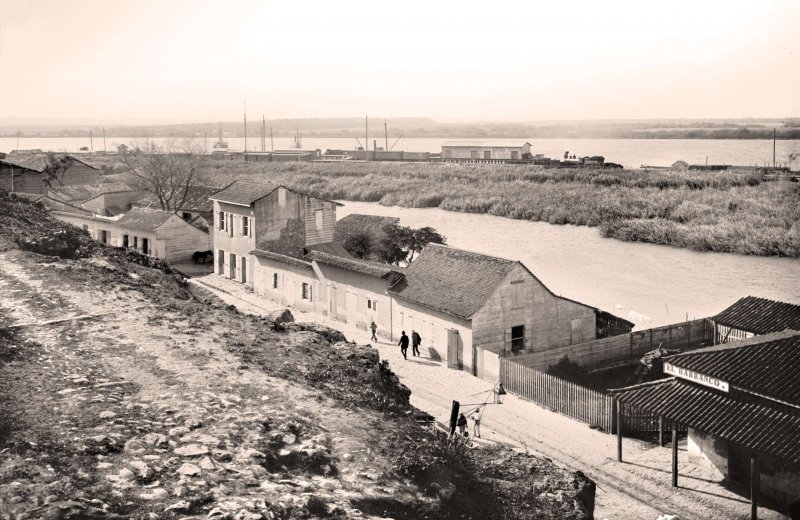 Tampico, patios del Ferrocarril