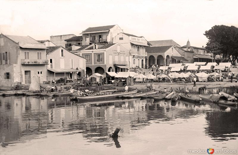 Tampico, vista desde el río