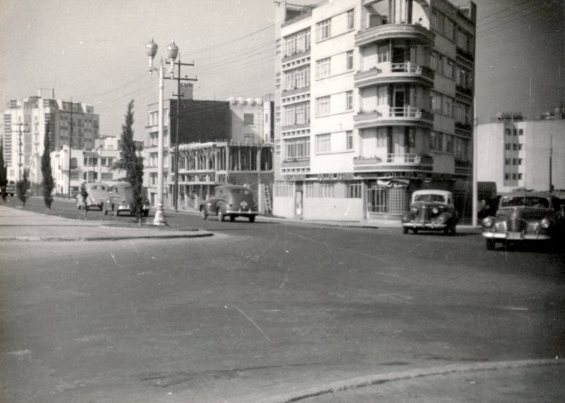 Calles de la Ciudad de México en la década de 1940