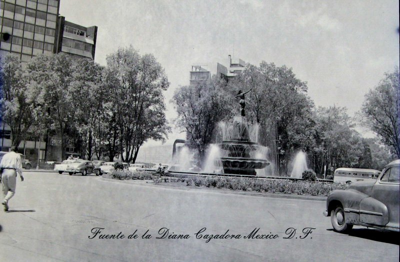 Fuente Diana Cazadora Paseo de la Reforma