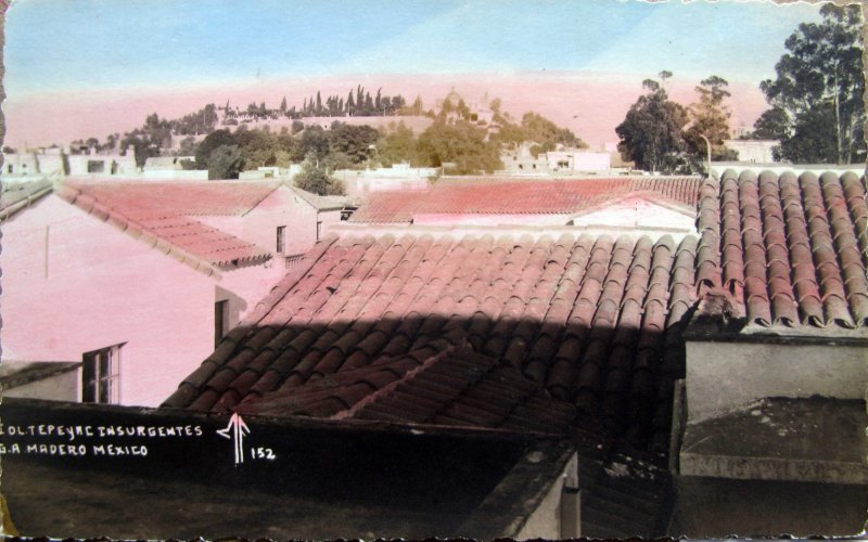 Panorama de la Villa de Guadalupe Y CERRO DEL TEPEYAC