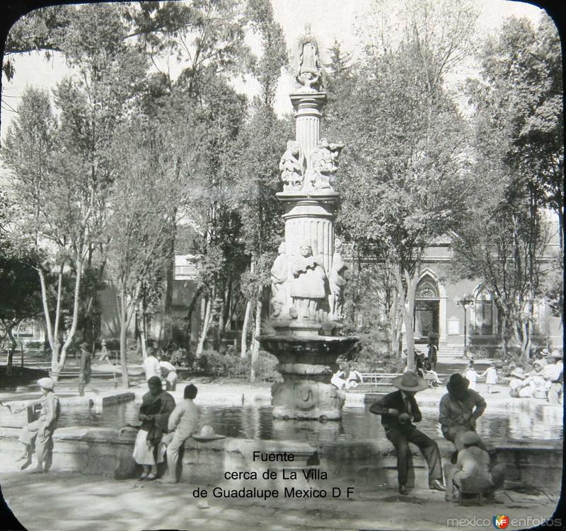 Antigua Fuente de la Villa de Guadalupe.