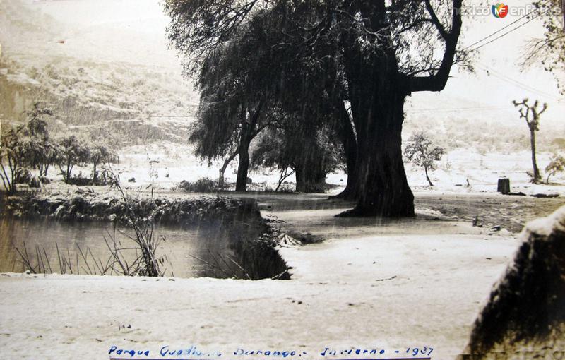 Parque Guadiana Invierno de 1937