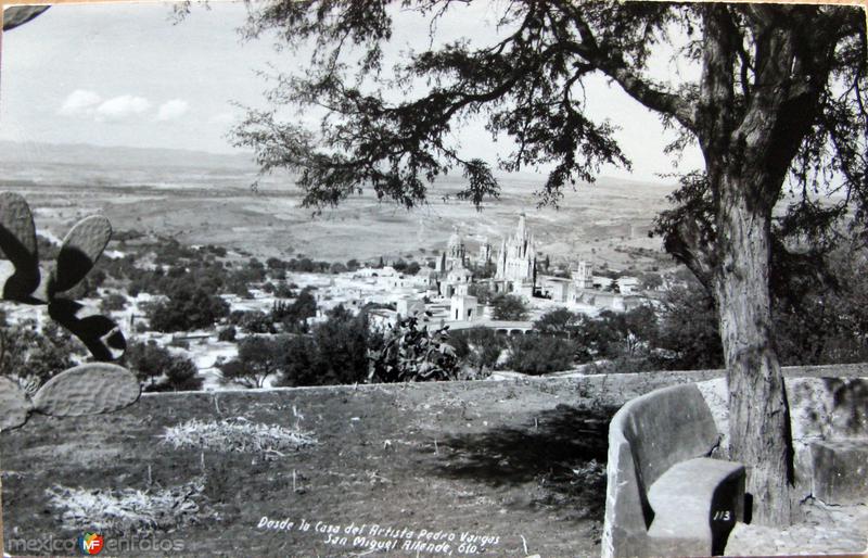Panorama desde la casa de Pedro Vargas
