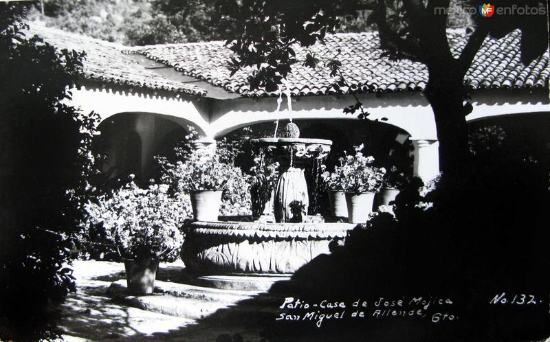 Patio Casa de Jose Mujica