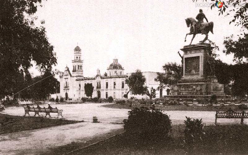 Santuario de Guadalupe, Hospital Militar y Estatua de Morelos
