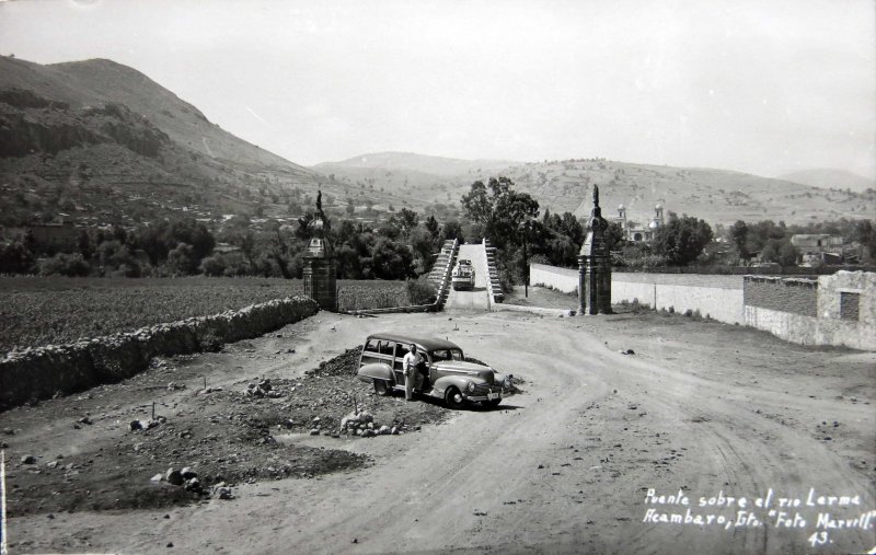 PUENTE SOBRE EL RIO LERMA