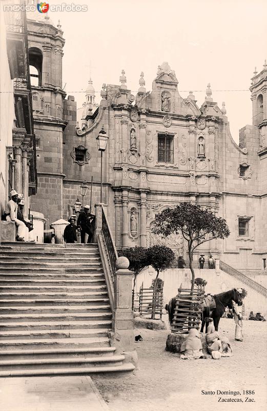 Zacatecas, Santo Domingo, 1886