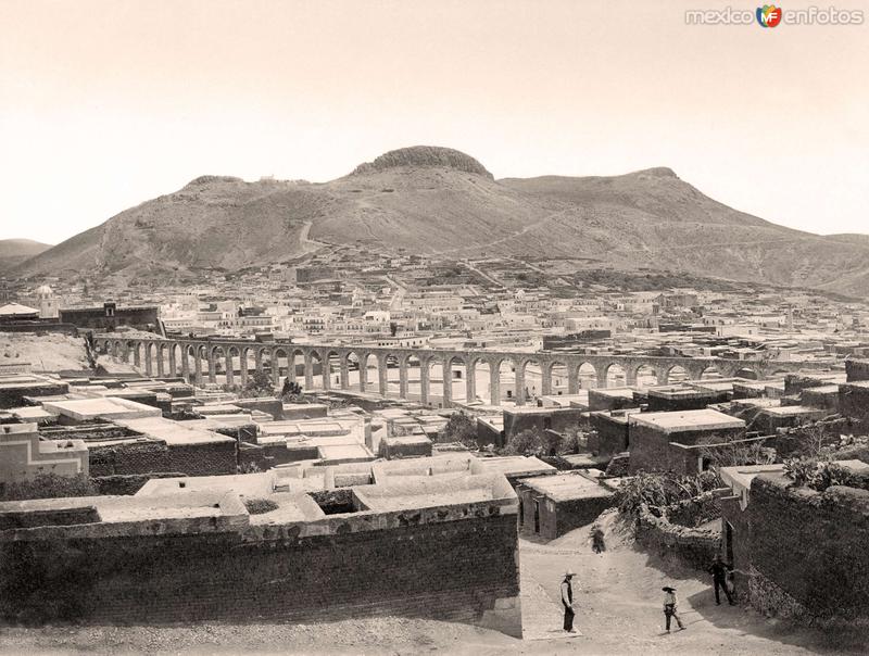 Zacatecas, vista panorámica con Acueducto