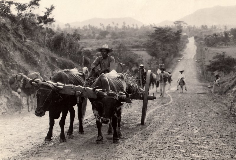 Carretera antigua en México