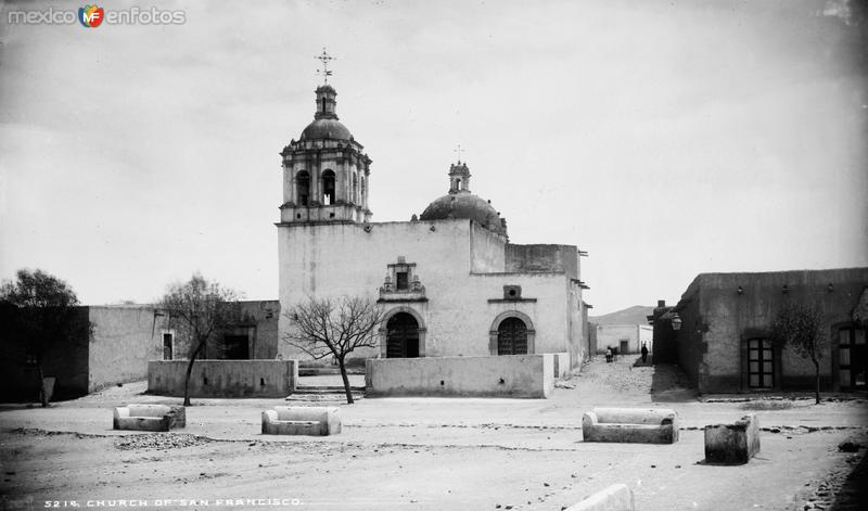 Templo de San Francisco (por William Henry Jackson, c. 1888)