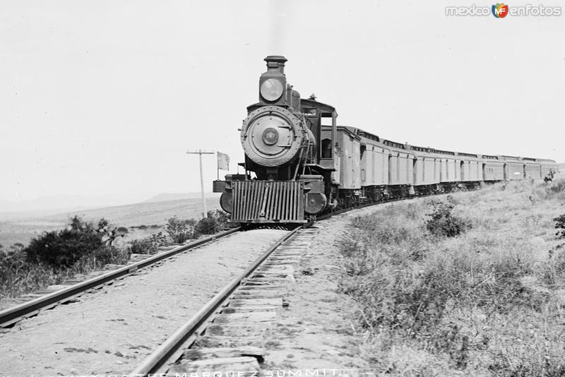 Ferrocarril (por William Henry Jackson, c. 1888)