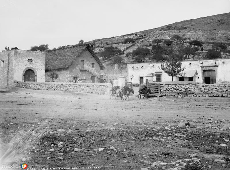 Hacienda Cárdenas (por William Henry Jackson, c. 1888)