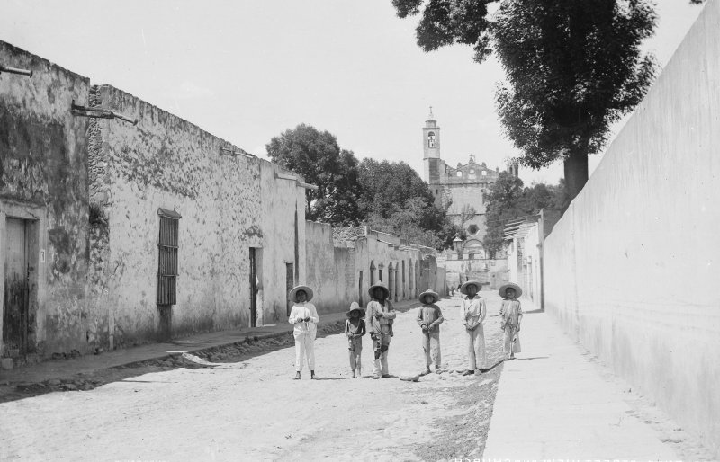 Iglesia de San José (por William Henry Jackson, c. 1888)