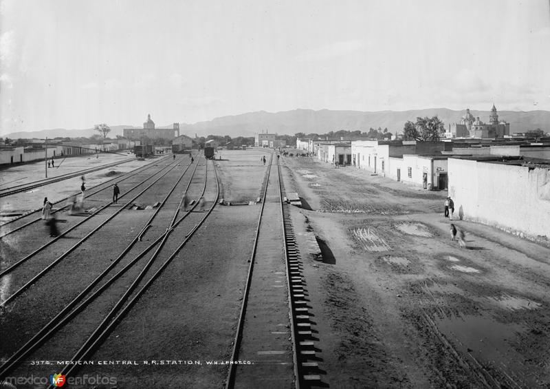 Estación del Ferrocarril Central (por William Henry Jackson, c. 1888)