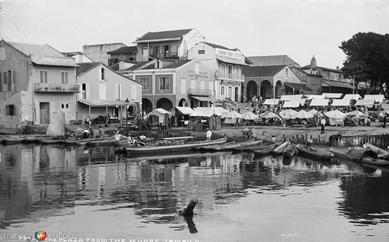 El Embarcadero (por William Henry Jackson, c. 1888)