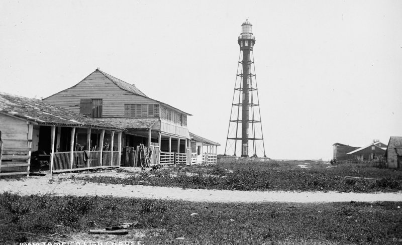 Faro de Tampico (por William Henry Jackson, c. 1888)