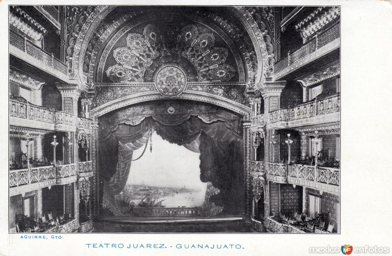 Interior del Teatro Juárez