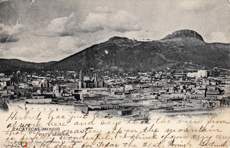 Vista general de Zacatecas