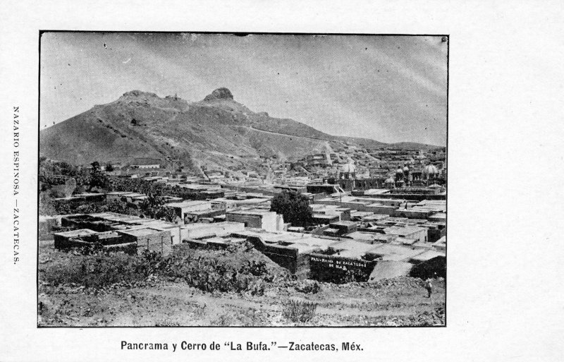 Vista de Zacatecas y el Cerro de la Bufa