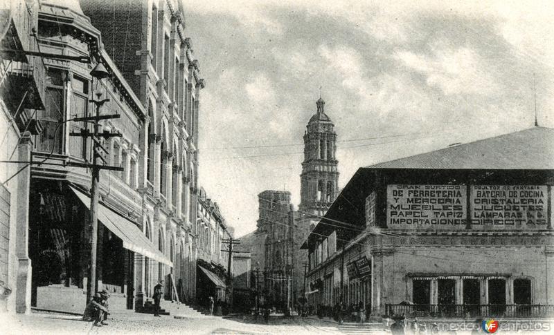 Vista a la catedral de Zacatecas