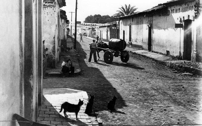 Una calle de Chapala