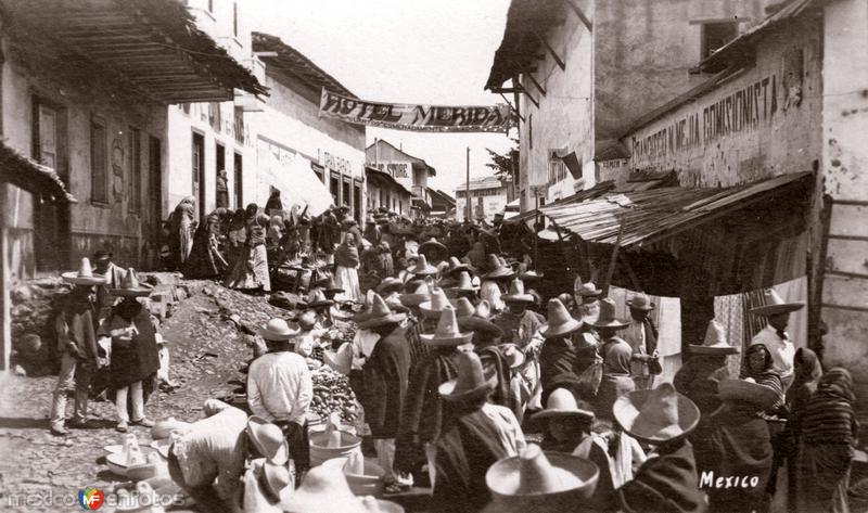 Mercado en El Oro