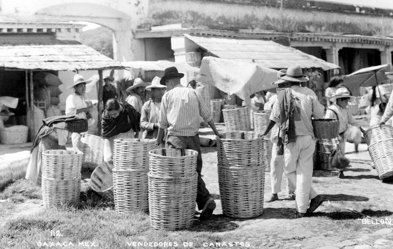 Vendedores de canastos