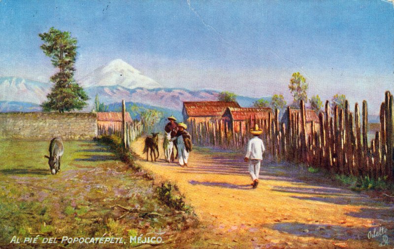 Al pié del Popocatépetl