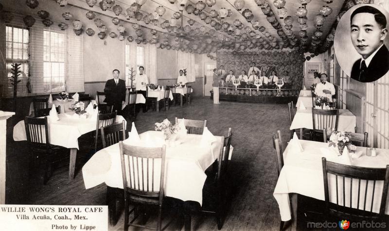 Interior del Café Royal