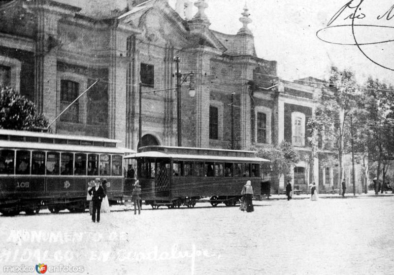 Tranvías en la Villa de Guadalupe