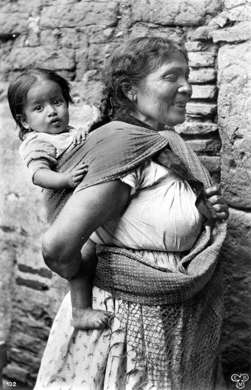 Mujer con niño