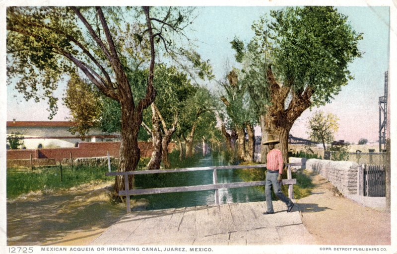 Acequia Madre (por William Henry Jackson)