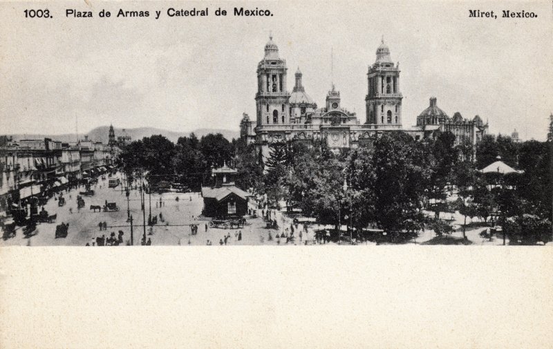 Zócalo y Catedral de la Ciudad de México