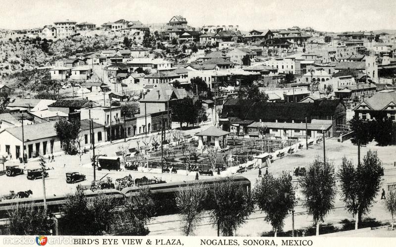 Vista panorámica hacia la plaza