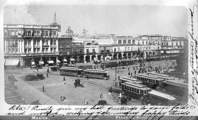 El Zócalo (circa 1903)