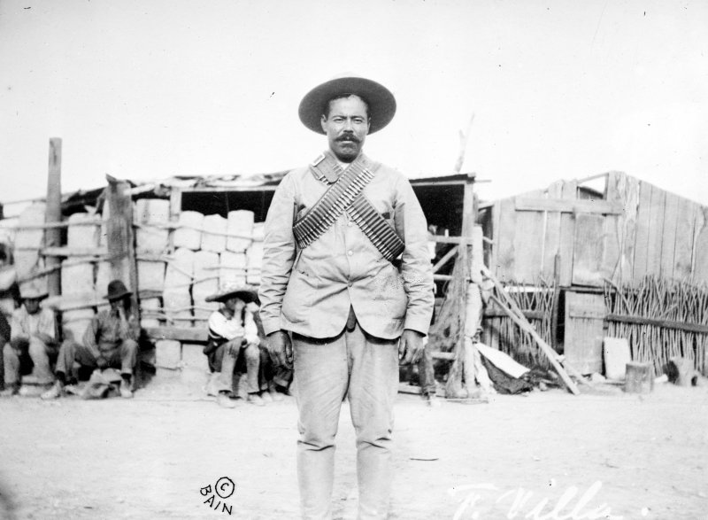 Gral. Francisco Villa durante la toma de Ciudad Juárez (Bain News Service, 1911)